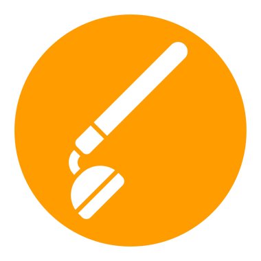 Bahçe çapası izole edilmiş sembol. Tarım, bahçe ve bitkiler için grafik sembolü Web sitesi ve uygulama tasarımı, logo, uygulama, UI