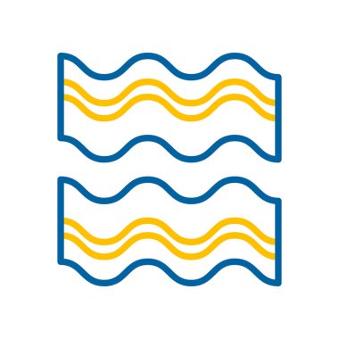 Pastırma şeritleri vektör izole edilmiş yiyecek eti. Barbekü ve bbq ızgara tabelası. Yemek pişirme web sitesi ve uygulama tasarımı, logo, uygulama, UI için grafik sembolü