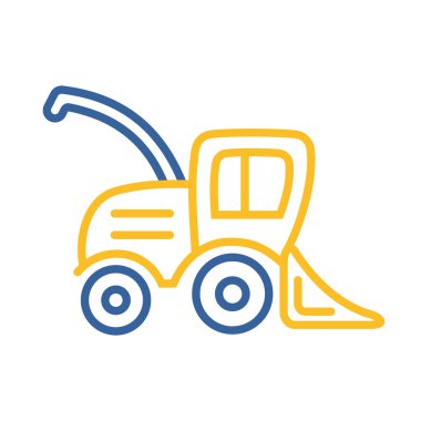 Hasat ikonunu izole et. Tarım işareti. Web sitenizin tasarımı için grafik sembolü, logo, uygulama, UI. Vektör illüstrasyonu, EPS10.