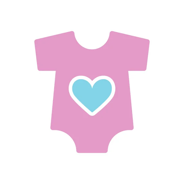 Costume Bébé Vecteur Glyphe Icône Baby Romper Symbole Graphique Pour — Image vectorielle