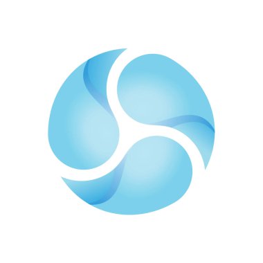 Geri dönüşüm logosu veya ikon şablon vektör tasarımı. Web siteniz için grafik sembolü ve uygulama tasarımı, logo, uygulama, UI