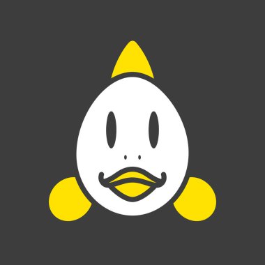 Siyaha izole edilmiş balık sembolü. Hayvan başlı vektör illüstrasyonu. Tarım işareti. Web sitenizin tasarımı için grafik sembolü, logo, uygulama, UI. EPS10.