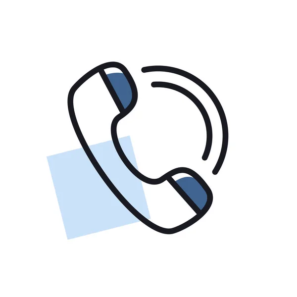Значок Вектора Телефона Знак Электронной Коммерции Графический Символ Дизайна Сайта — стоковый вектор
