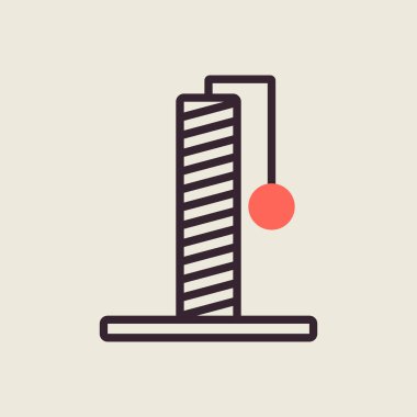 Kedi pençesi nokta vektörü ikonu izole etti. Evcil hayvan işareti. Evcil hayvan ve veteriner web sitesi ve uygulama tasarımı, logo, uygulama, UI için grafik sembolü