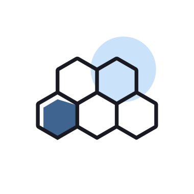 Bal arısı izole edilmiş ikon. Çiftlik hayvanı işareti. Web sitenizin tasarımı için grafik sembolü, logo, uygulama, UI. Vektör illüstrasyonu