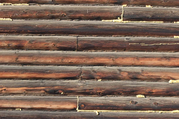 Wall texture of timber — Stock Photo, Image