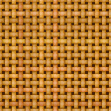 Wicker basket weaving pattern seamless texture