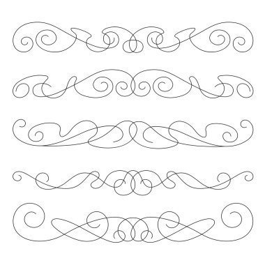 dekoratif ögeler, sınır ve sayfa kuralları