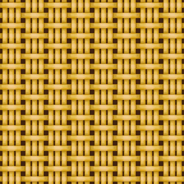 Modèle de tissage de panier en osier texture transparente — Image vectorielle