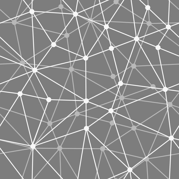 Abstract black and white net seamless background