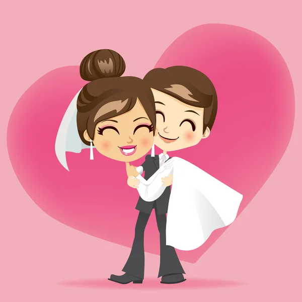 Honeymoon Love — Stock Vector