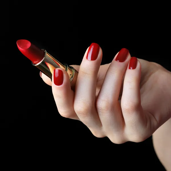 Rossetto rosso — Foto Stock