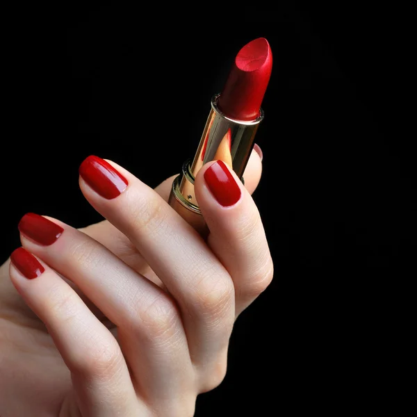 Red lipstick — Stock Photo, Image