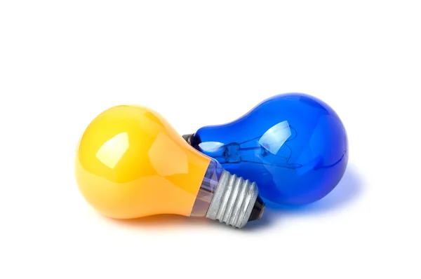 ampulleri sarı ve mavi