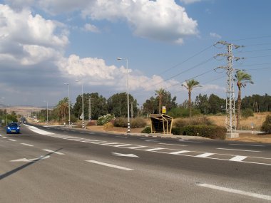 Israel The highway in Galilee