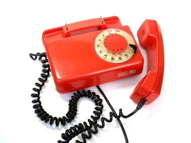 eski disk telefon ile kaldırılan tüp ayarla