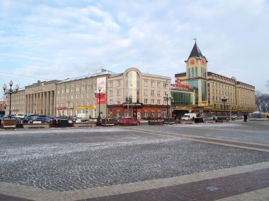 Kaliningrad. Pobedy Square clipart