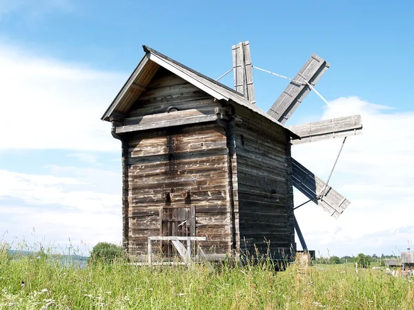 Karelia, kizhi stary wiatrak — Zdjęcie stockowe