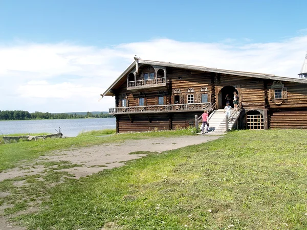 Karelia, Kizhi Wooden rural house — Stock Photo, Image