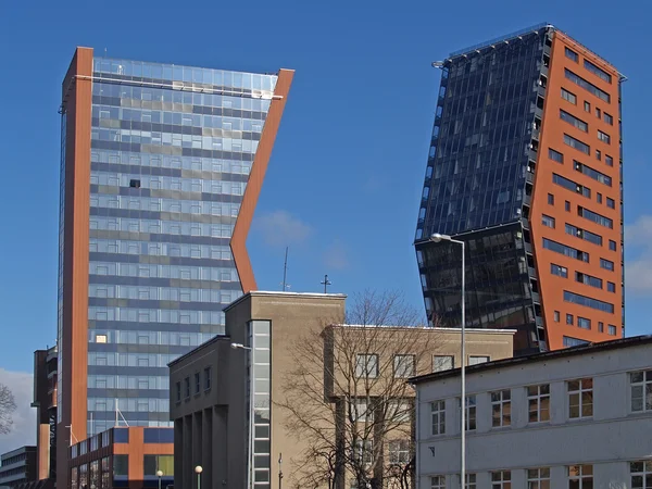 Two high-rise buildings in Klaipeda, Lithuania — Stock Photo, Image