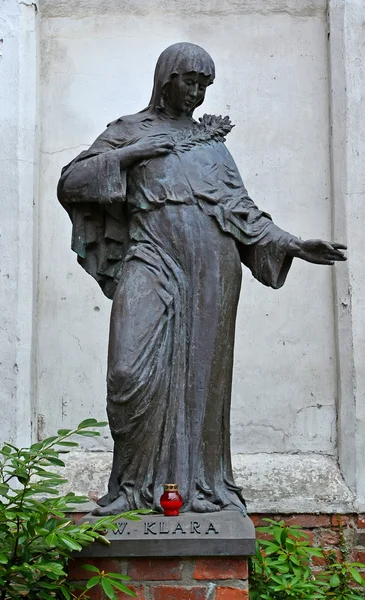 Danzica, Polonia. Monumento alla Sacra Clara — Foto Stock