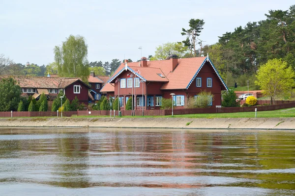 Litwa. Nida na typ od zatoki Kurońskiej — Zdjęcie stockowe