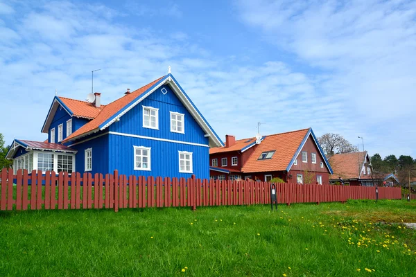 Die Straße in Nida, Litauen — Stockfoto