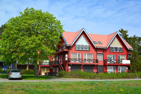 Das Gästehaus in Nida, Litauen — Stockfoto