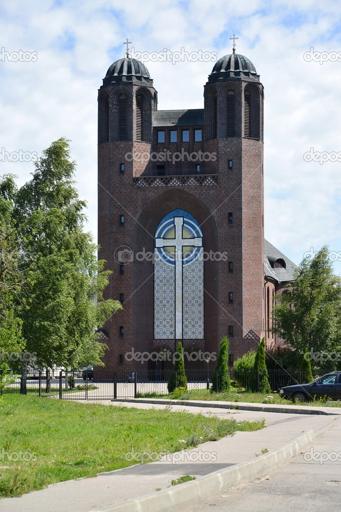 Kaliningrad, Russia. Krestovozdvizhensky cathedral (the former c