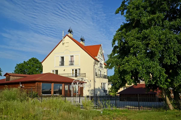 Guest house i regionen kaliningrad, Ryssland — Stockfoto