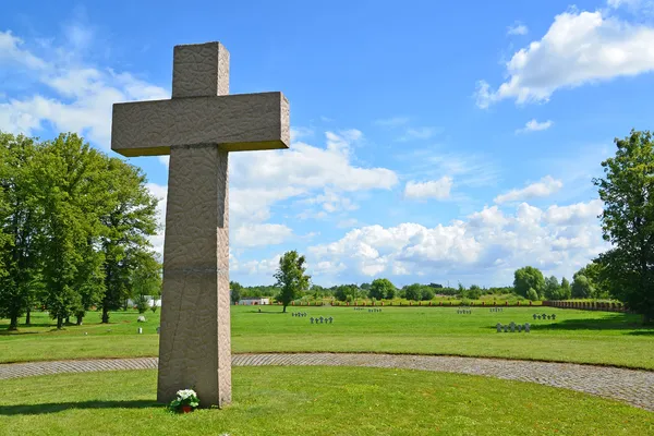 Kaliningrad. internationale memorial begraafplaats van slachtoffers van wereld — Stockfoto