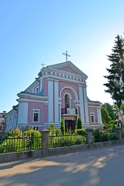 Berdichev, Ukraine. L'église sacrée de Varvara, lieu de mariage de — Photo