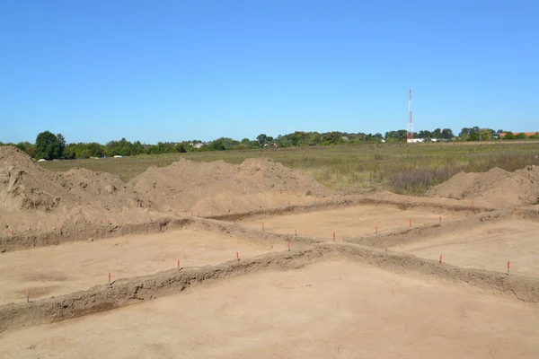 Archeological excavations in the Kaliningrad region, Russia — Stock Photo, Image