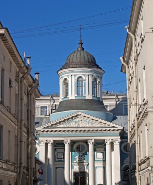 St. petersburg. Kutsal ekaterina'nın Ermeni Apostolik Kilisesi