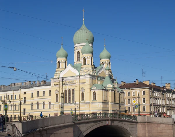 St. petersburg. Isidor-Jurjewskogo-Tempel — Stockfoto