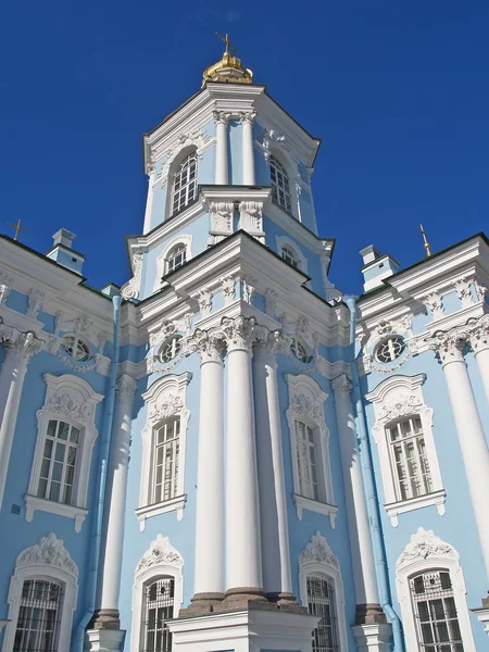 San Pietroburgo. Il frammento di Nikolsky di una cattedrale di mare — Foto Stock