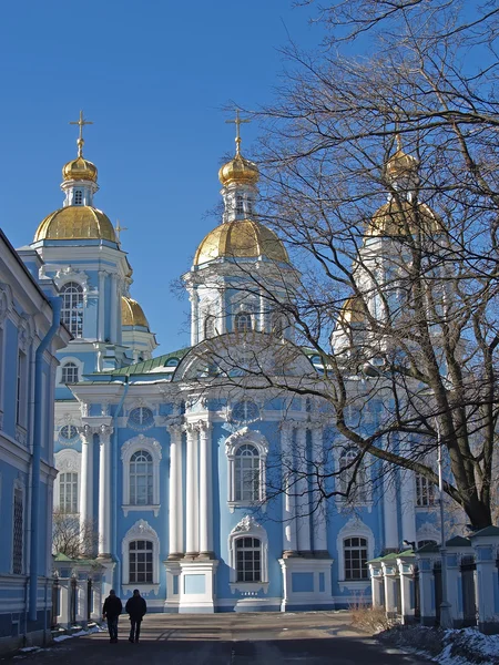 Санкт-Петербург. Никольский морской собор — стоковое фото