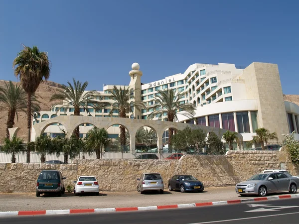 Israel. Daniel hotel on the bank of the Mervy sea — Stock Photo, Image