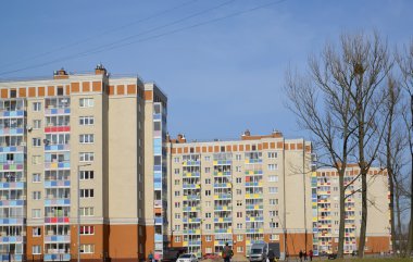 yeni bir yerleşim bölgesi Kaliningrad