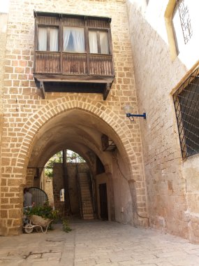 küçük sokak eski yaffo, İsrail