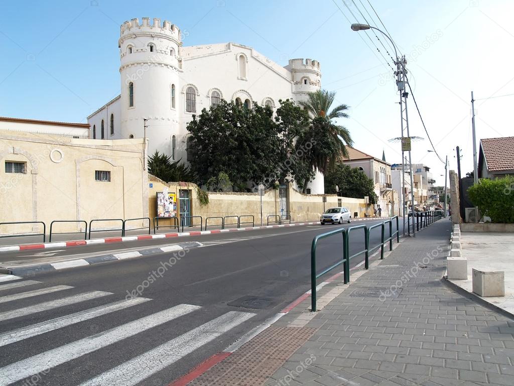 Israel. The street in the city of Yaffo