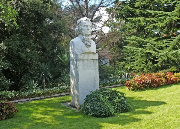 Bust of the botanist Christiaan Stewen — Stock Photo, Image