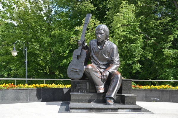 Kaliningrad. monument till skådespelaren vladimir vysotsky — Stockfoto