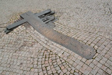 Prag. Öğrenciler palakh ve zayitsu bir yere se Anıtı