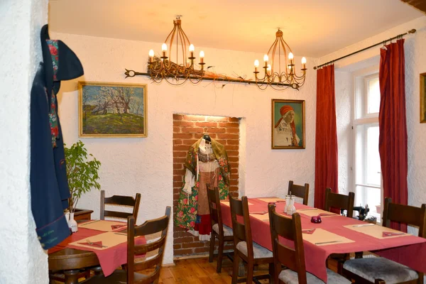 Cafe interior in Karlovy Vary. Czech Republic — Stock Photo, Image