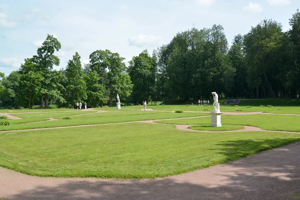 Нижний голландский сад в Гатчине, Россия — стоковое фото