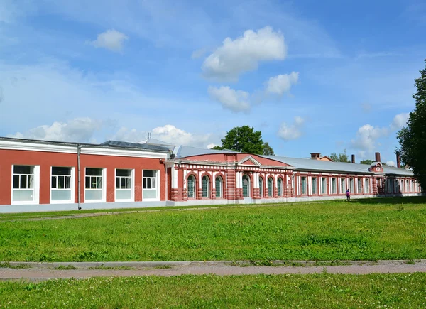 Muzeum historii lotnictwa silnik budowlane, gatchina — Zdjęcie stockowe