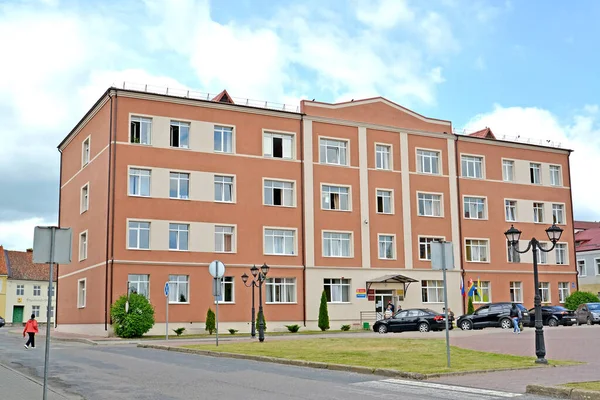 Pravdinsk Russia Ιουνιου 2015 Κτίριο Της Διοίκησης Της Πόλης Στην — Φωτογραφία Αρχείου