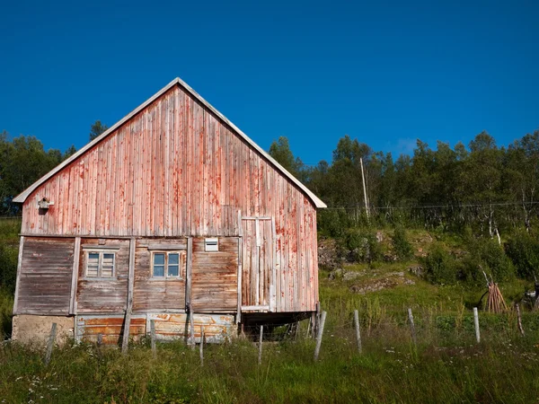 ノルウェーの古い家 — ストック写真