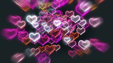 Kalpli soyut arkaplan